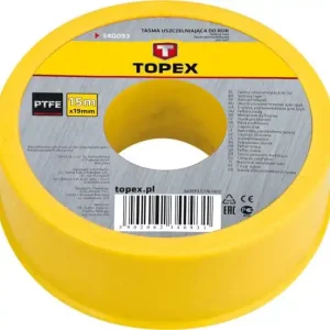 Wysoka jakość Taśma uszczelniająca do rur 15 m x 19 mm x 0.2 mm